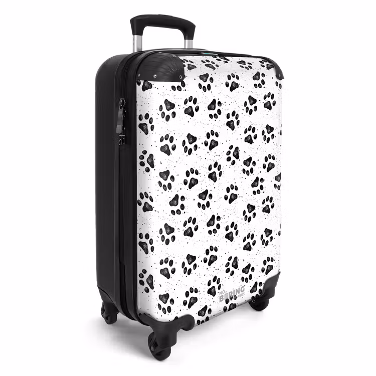 CaseSwap™ - Dog paw pattern black and white — 2