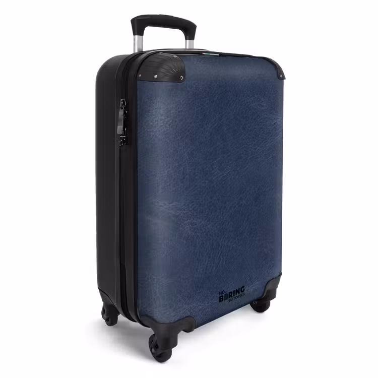CaseSwap™ - Leather look dark blue — 2
