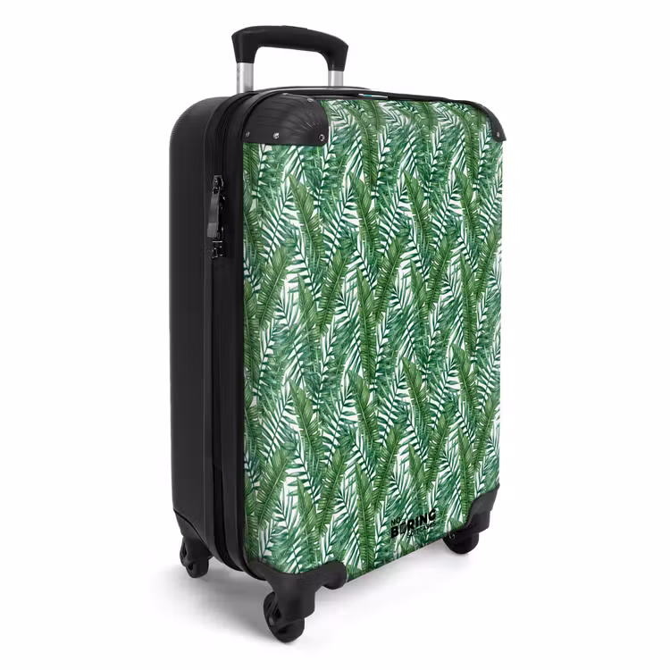 CaseSwap™ - Palm long leaves pattern green — 2