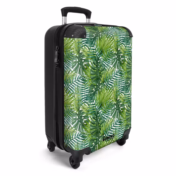 CaseSwap™ - Palm various leaves pattern green — 2
