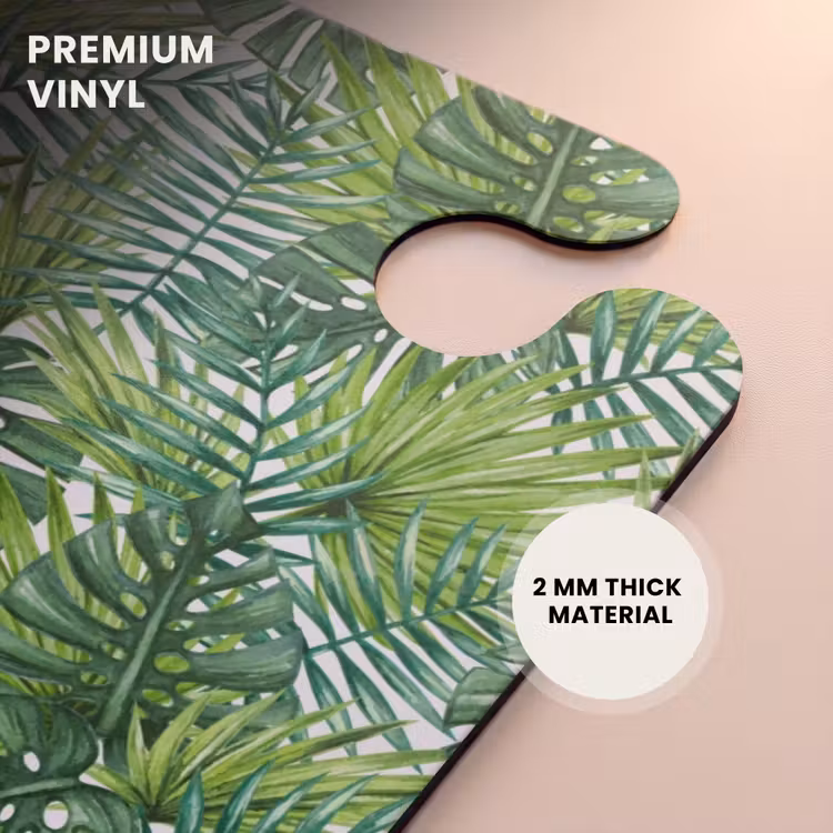 CaseSwap™ - Palm various leaves pattern green — 6