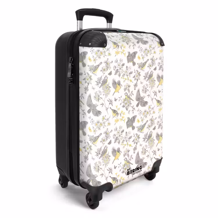 CaseSwap™ - Classic bird and flower pattern yellow — 2