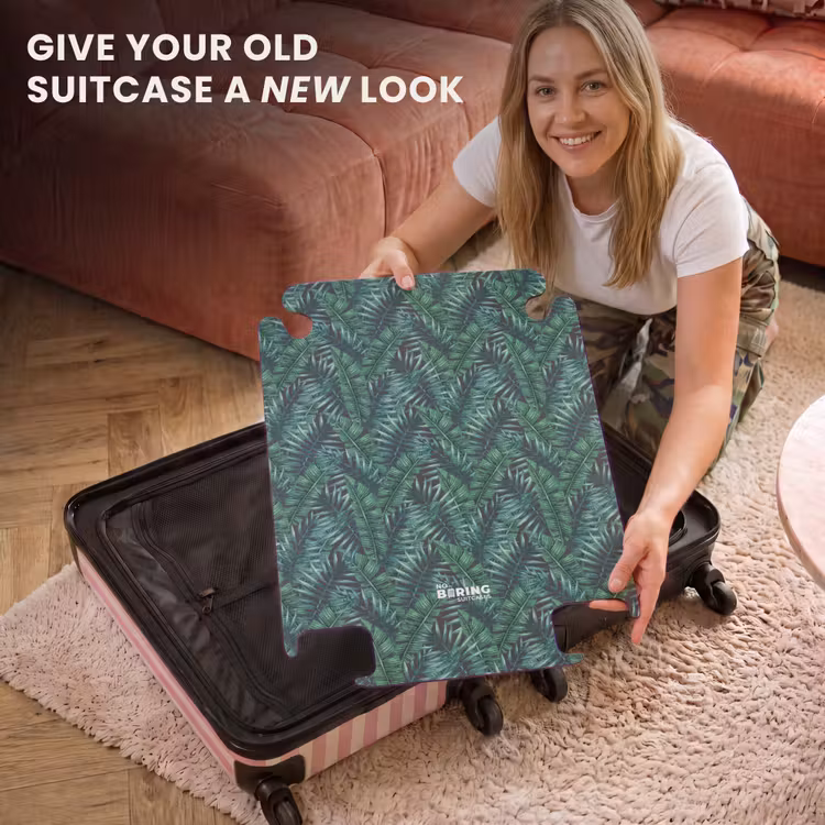 CaseSwap™ - Palm leaves pattern green — 3