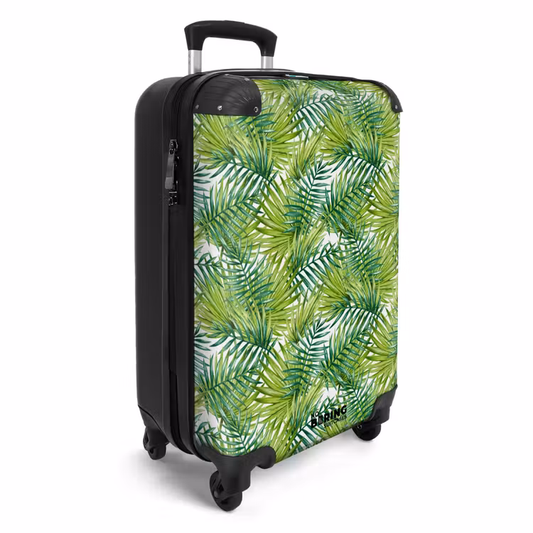 CaseSwap™ - Palm leaves pattern light green — 2