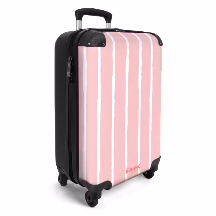 CaseSwap™ - White brush strokes on pink background — 2