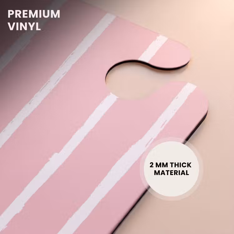 CaseSwap™ - White brush strokes on pink background — 6