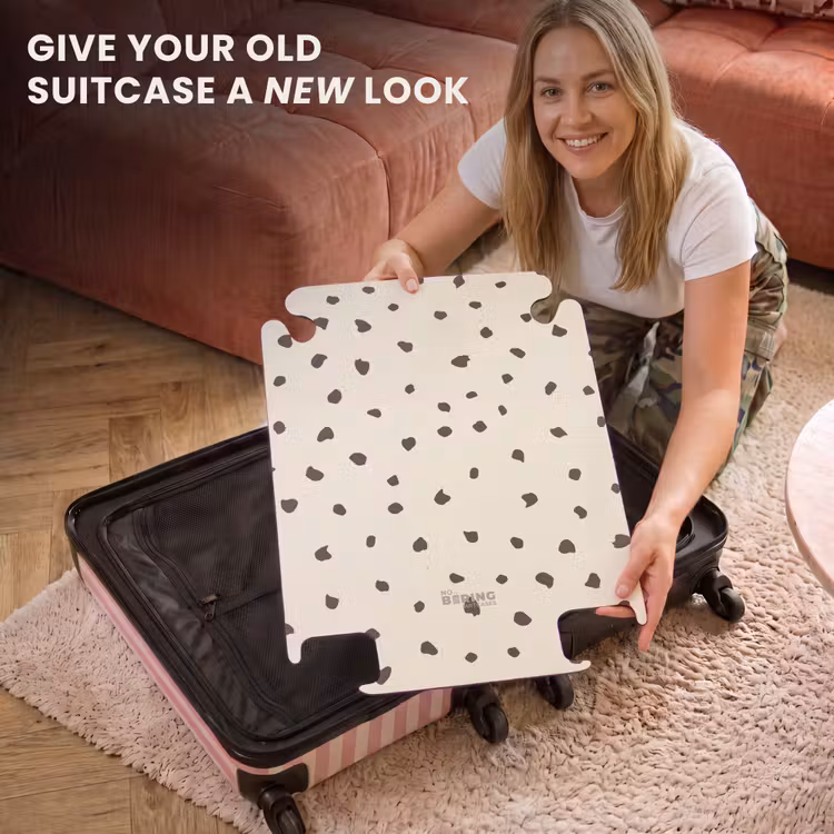 CaseSwap™ - Light cream background with brown spots — 3