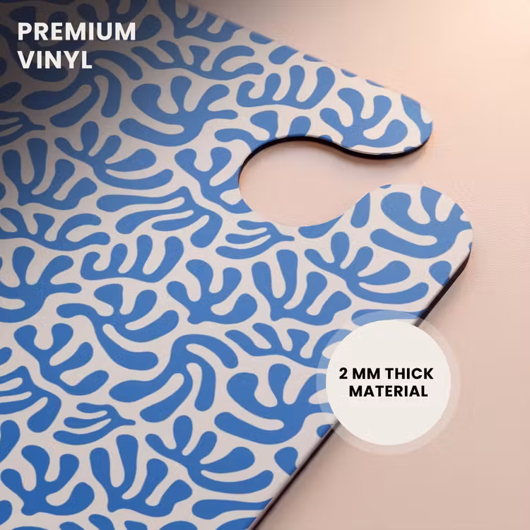 CaseSwap™ - Leaf shapes on beige background — 6