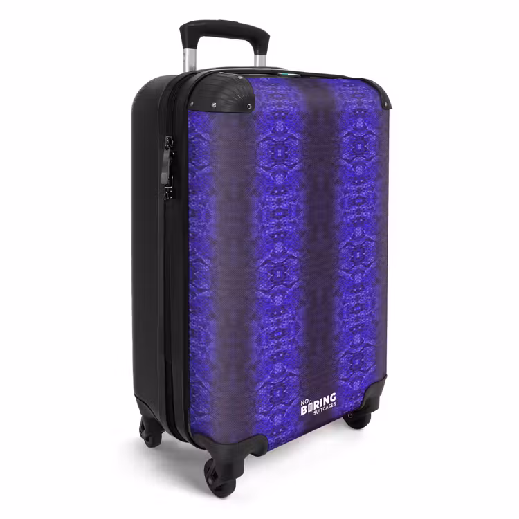 CaseSwap™ - Purple blue snakeskin with symmetrical scale structure — 2