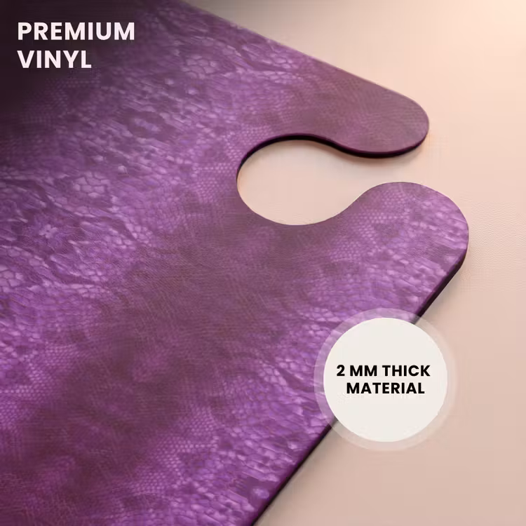 CaseSwap™ - Deep purple snakeskin with symmetrical scale structure — 6