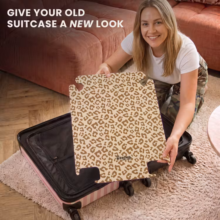 CaseSwap™ - Light brown leopard pattern — 3