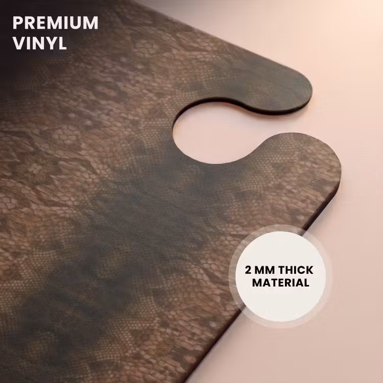CaseSwap™ - Brown snakeskin with symmetrical scale structure — 6
