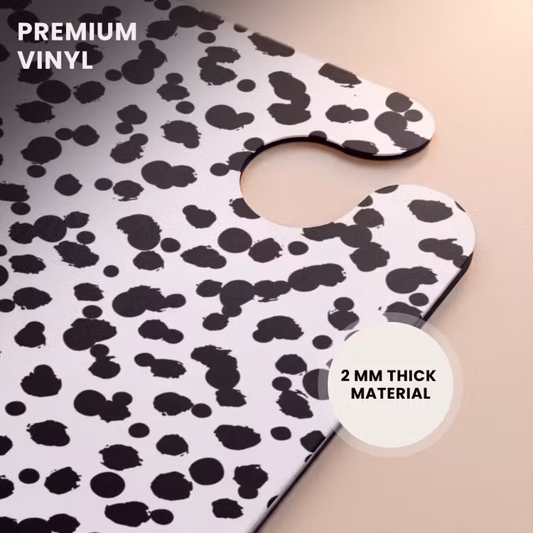 CaseSwap™ - Black brush-like dots on a white background. — 6