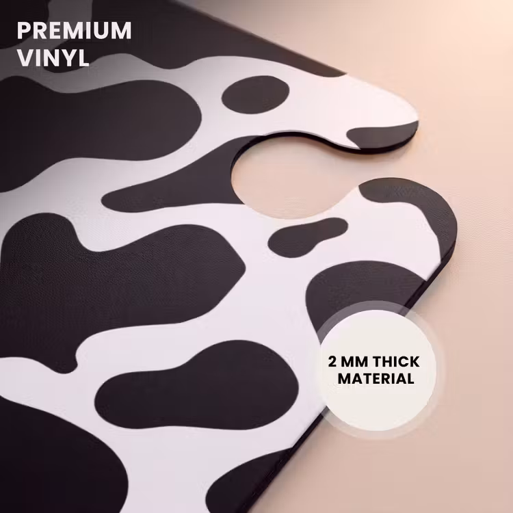 CaseSwap™ - Black cow spots over a white background — 6