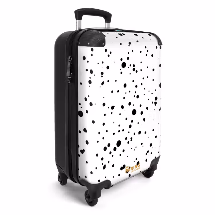 CaseSwap™ - Black dots of varying sizes on a white background — 2