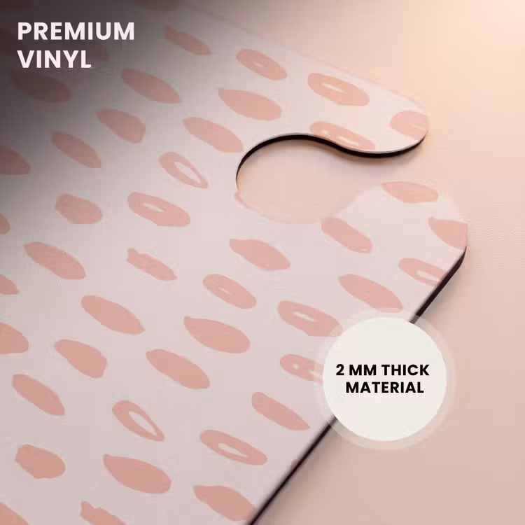 CaseSwap™ - Salmon pink spots on cream color — 6