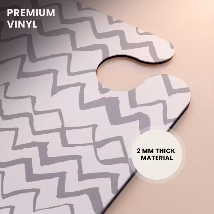 CaseSwap™ - Zigzag brush strokes in gray — 6