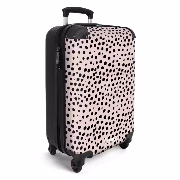 CaseSwap™ - Dalmatian pattern on soft pink — 2