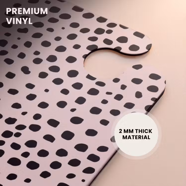 CaseSwap™ - Dalmatian pattern on soft pink — 6