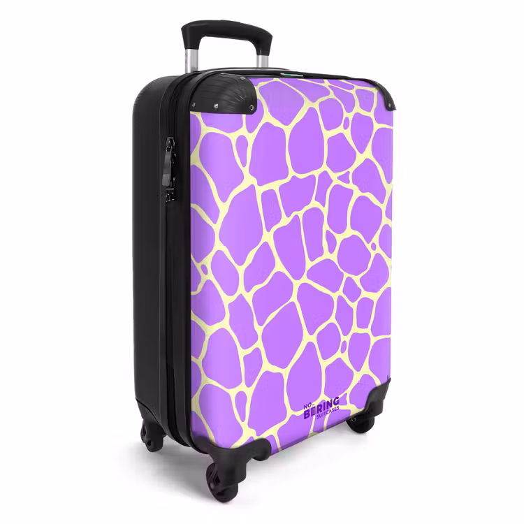 CaseSwap™ - Giraffe print in lavender — 2