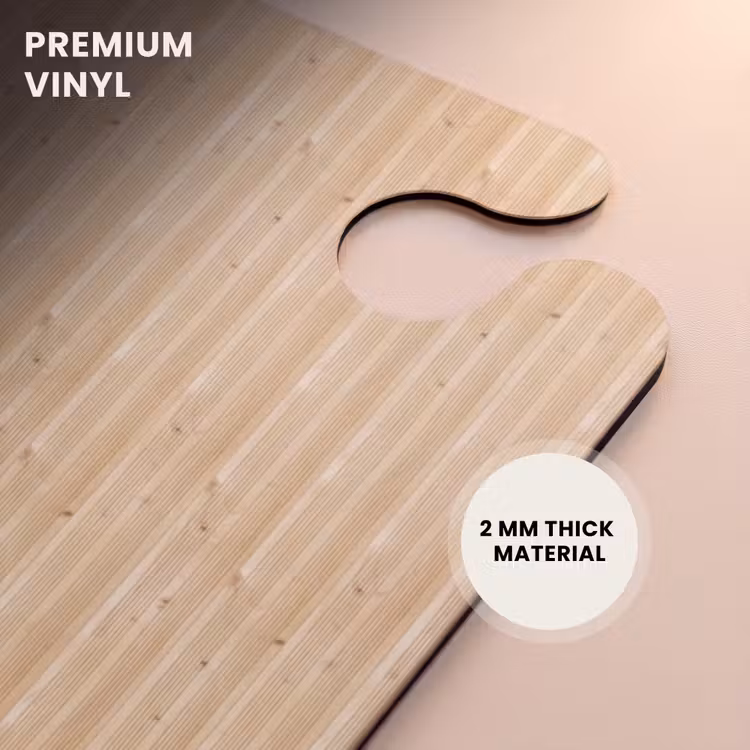 CaseSwap™ - Light pine with vertical lines — 6