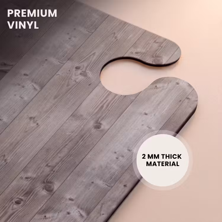 CaseSwap™ - Graying wood with knots and vertical lines — 6