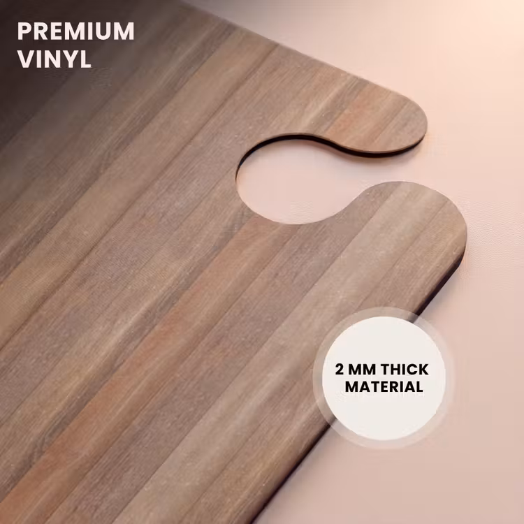 CaseSwap™ - Warm wood tone with vertical planks — 6