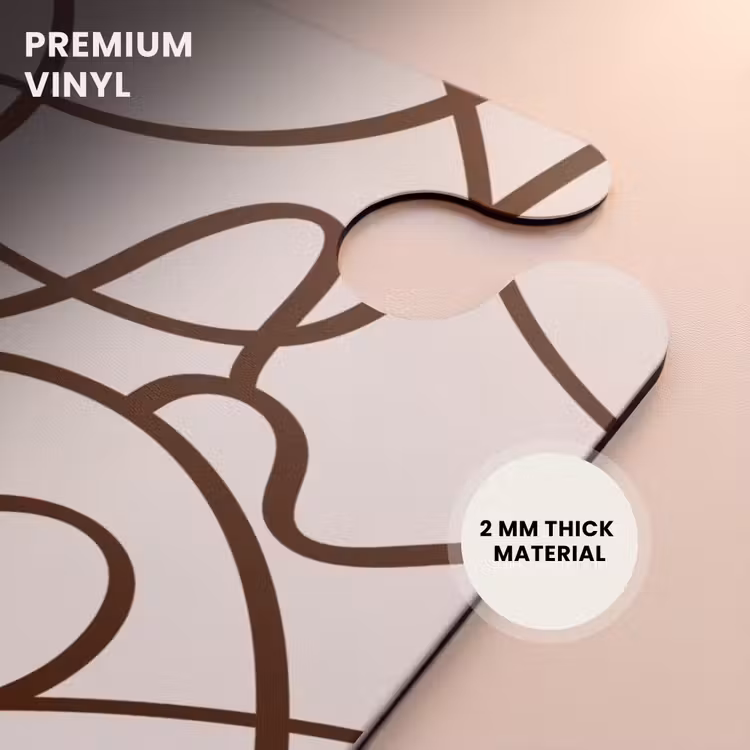 CaseSwap™ - Brown lines on beige background — 6