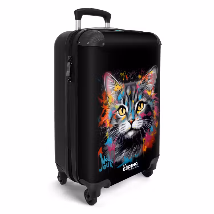 CaseSwap™ - Cat with Colorful Brushstrokes — 2