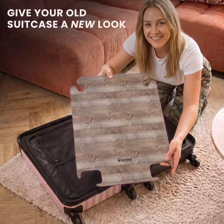 CaseSwap™ - Weathered wood planks with jagged knots — 3