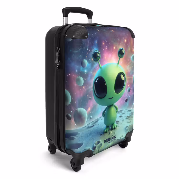 CaseSwap™ - Green alien on a planet — 2