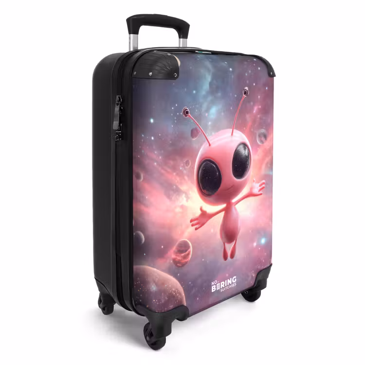CaseSwap™ - Pink alien in space — 2
