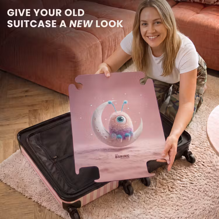 CaseSwap™ - Pink monster on the moon — 3