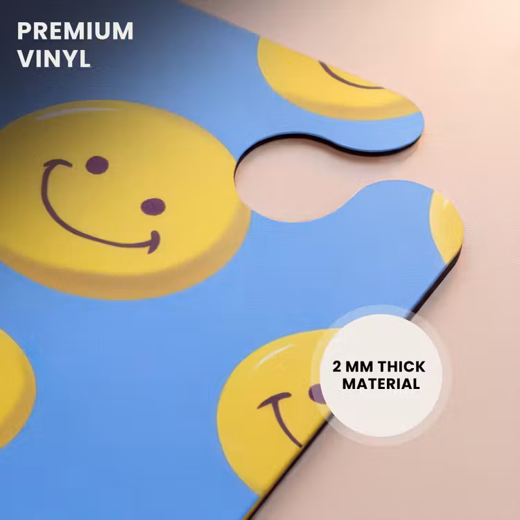 CaseSwap™ - Smiley faces on a blue background — 6