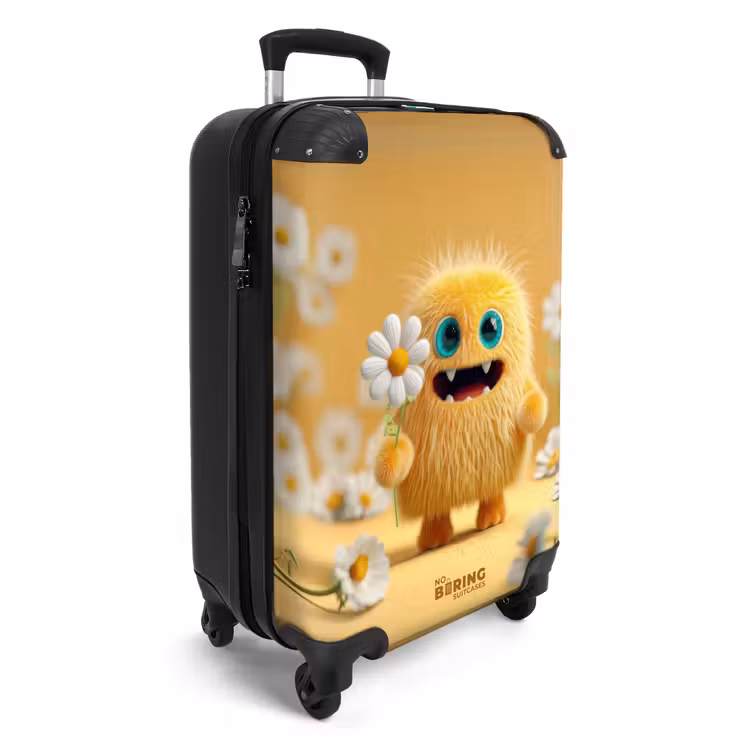 CaseSwap™ - Cheerful fluffy monster with flower — 2