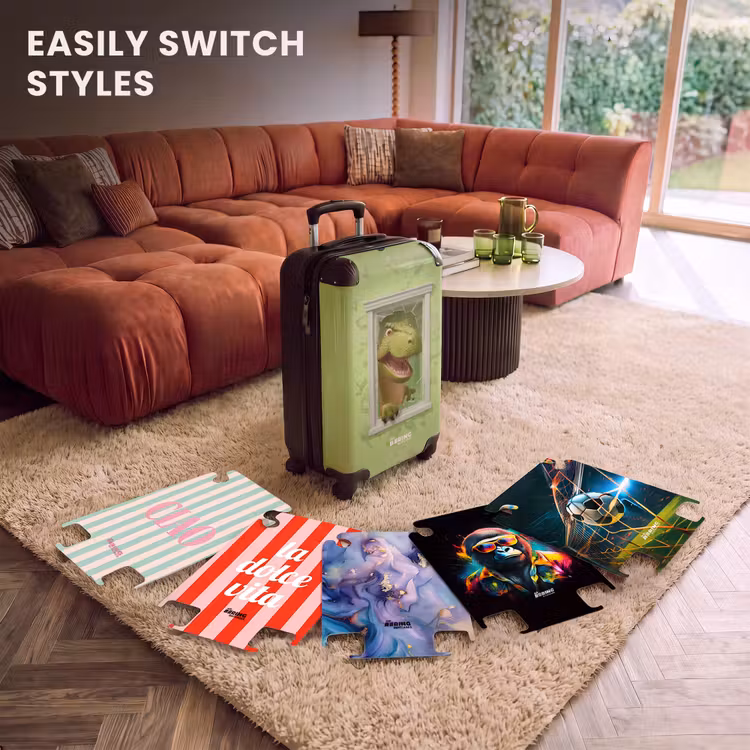 CaseSwap™ - T-rex breaks through green glass window — 5