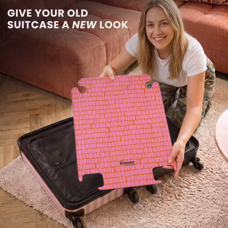 CaseSwap™ - Organic - Grid - Pink — 3