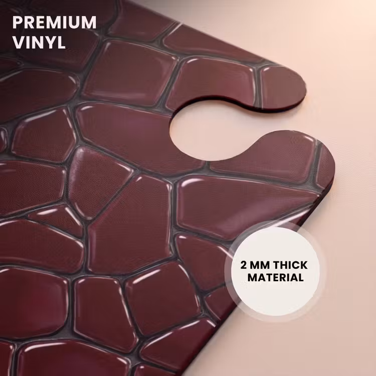 CaseSwap™ - Mosaic - Tile - Bordeaux red — 6