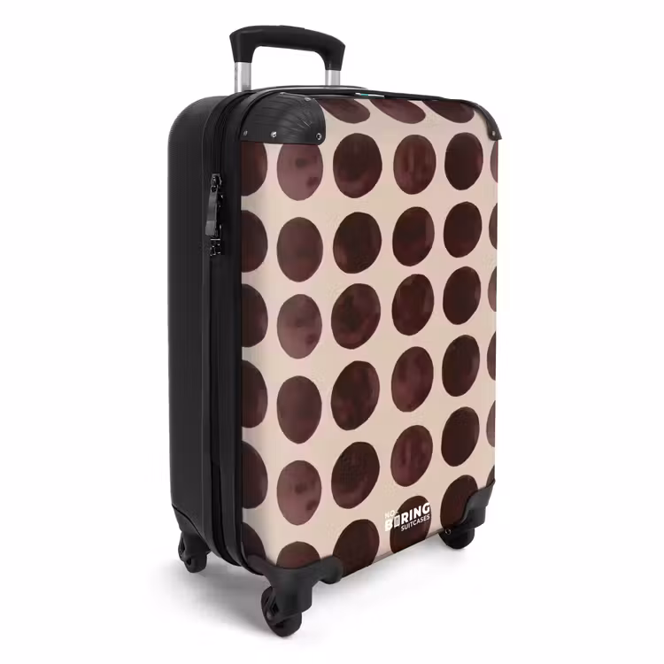 CaseSwap™ - Polka dots - Pattern - Brown — 2