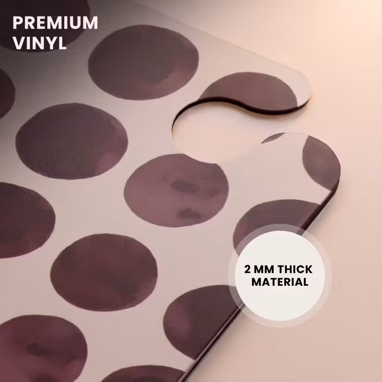 CaseSwap™ - Polka dots - Pattern - Brown — 6