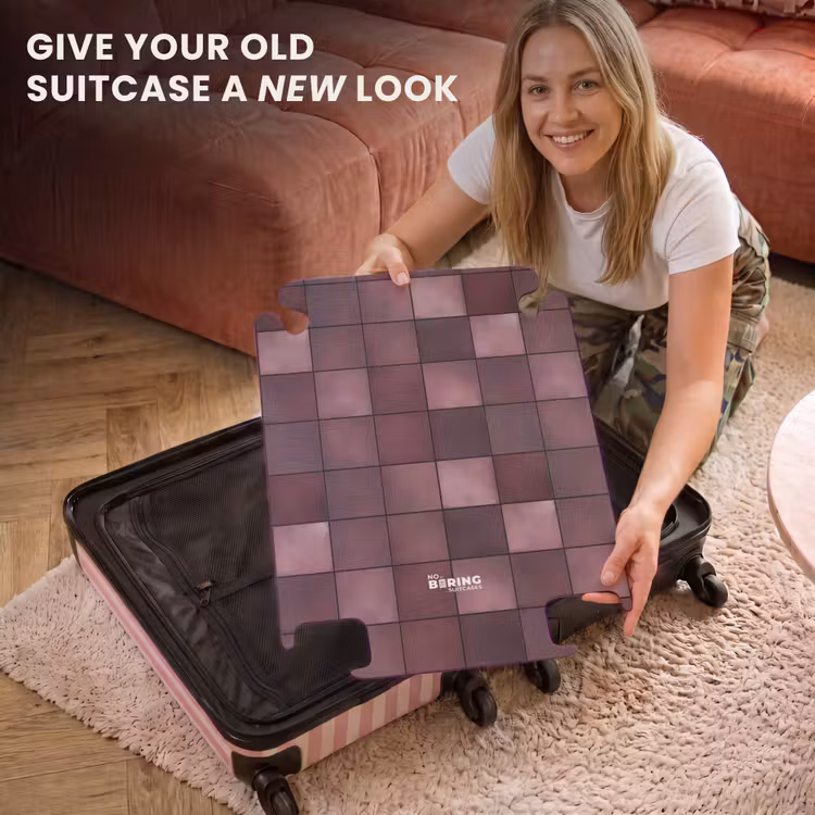 CaseSwap™ - Square - Tile - Pattern - Purple — 3