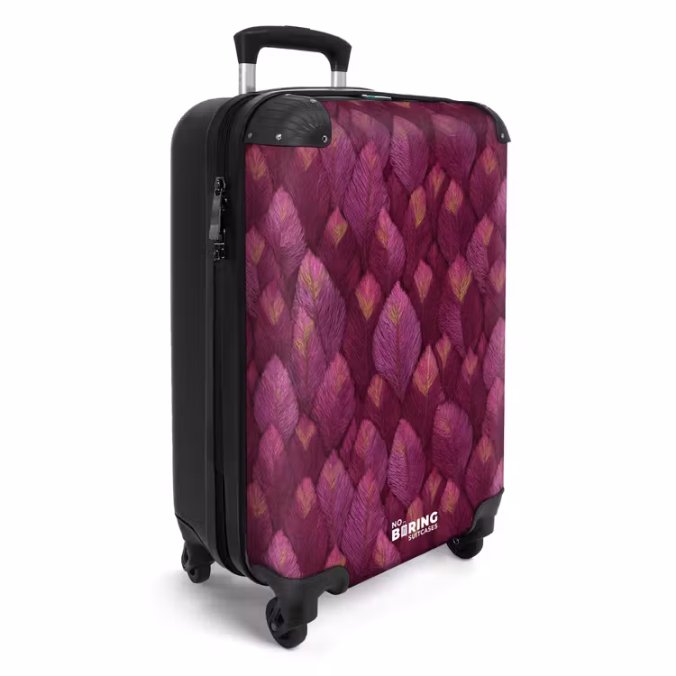 CaseSwap™ - Leaves - Pattern - Burgundy — 2