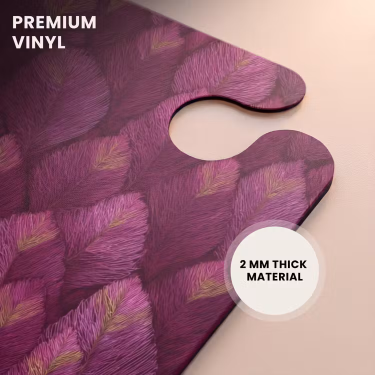 CaseSwap™ - Leaves - Pattern - Burgundy — 6