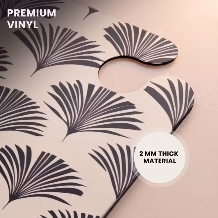 CaseSwap™ - Fans - Botanical - Black - Beige — 6