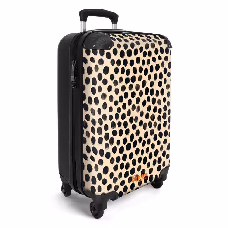 CaseSwap™ - Polka dots - Pattern - Black — 2
