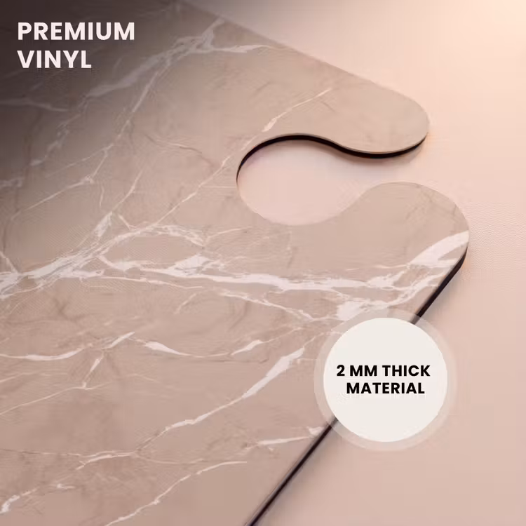 CaseSwap™ - Beige - Marble - Organic - White — 6