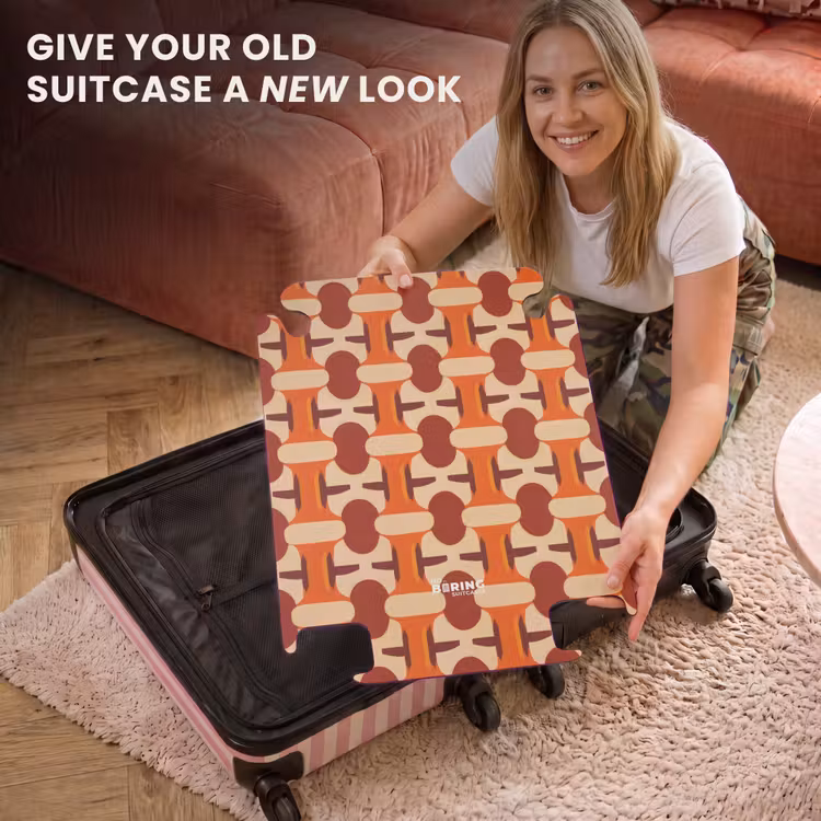 CaseSwap™ - Geometric - Retro - Orange — 3