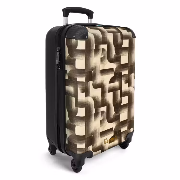 CaseSwap™ - Abstract - Retro - Black — 2