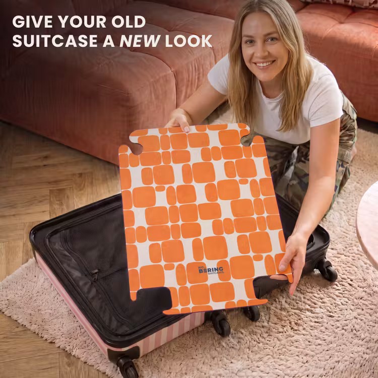 CaseSwap™ - Pattern - Retro - Orange — 3
