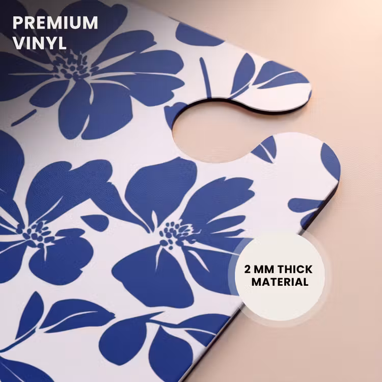 CaseSwap™ - Floral - Modern - Blue — 6